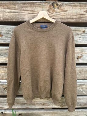 Brooks Brothers Merino Wool Crew Neck Sweater - L